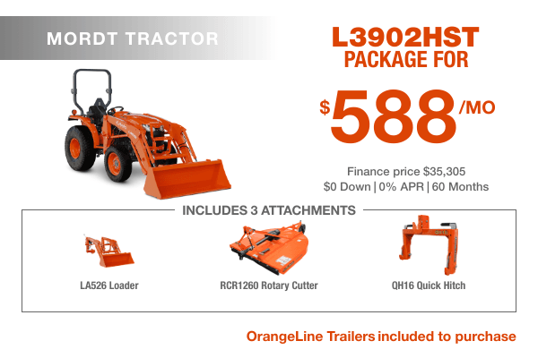 L3902HST Tractor Package